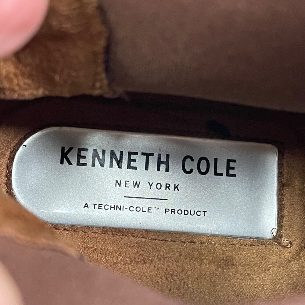 Kenneth Cole Men's Tully Chelsea Boots Size 11.5 Brown Distressed Leather - Picture 11 of 15